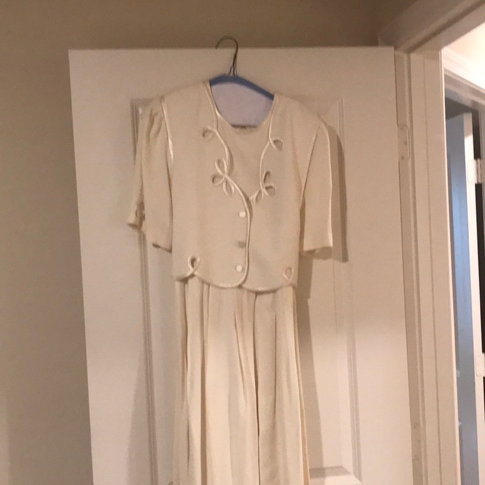 JBS white dress